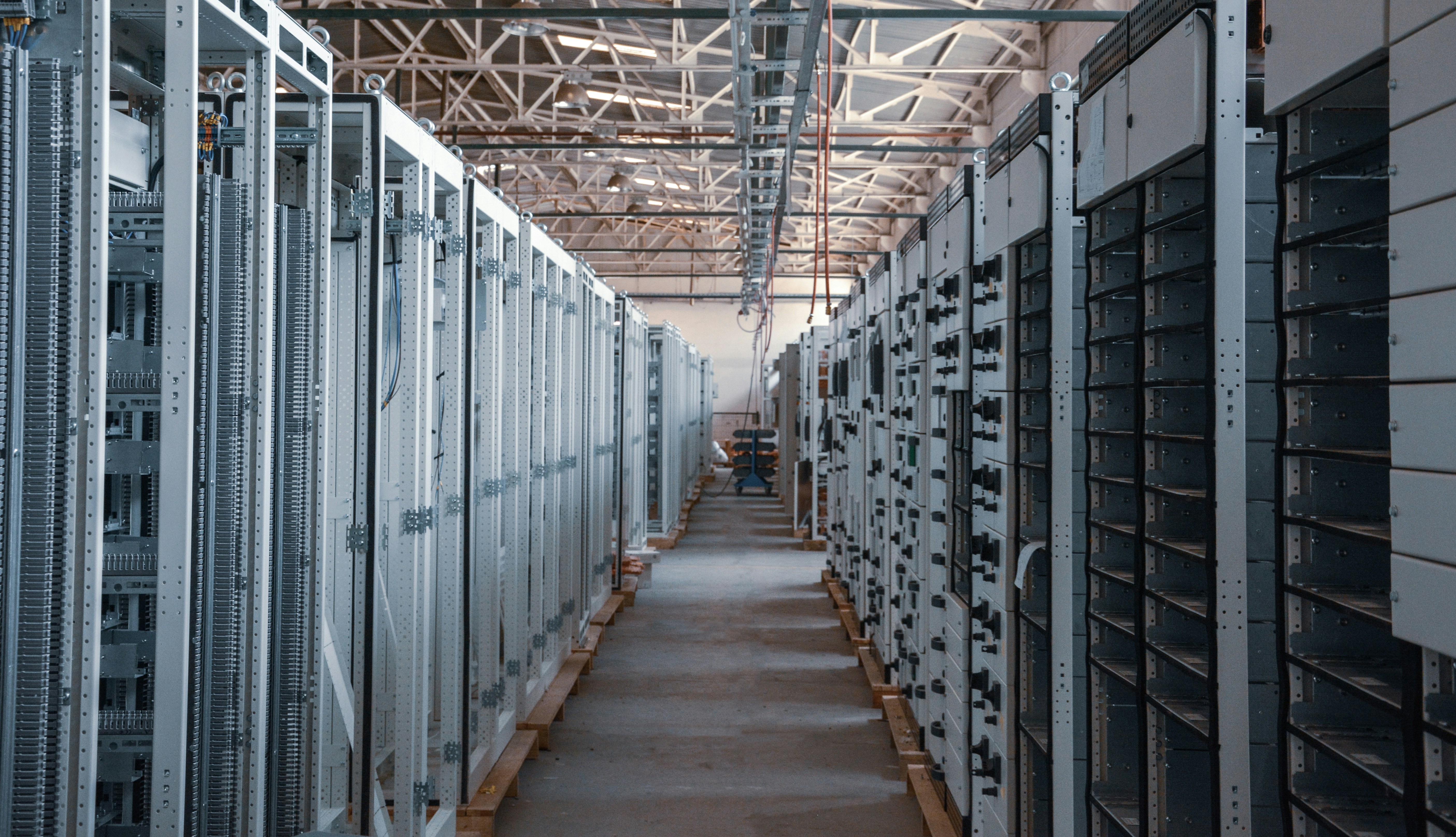 Datacenter aisle